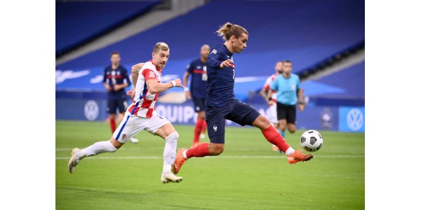 Frankreich wurde 1-1 gebunden