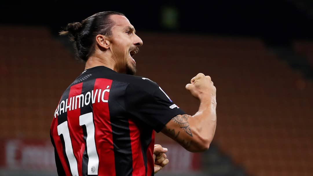 Der 40-jährige Ibrahimovic hat einen weiteren Rekord aufgestellt